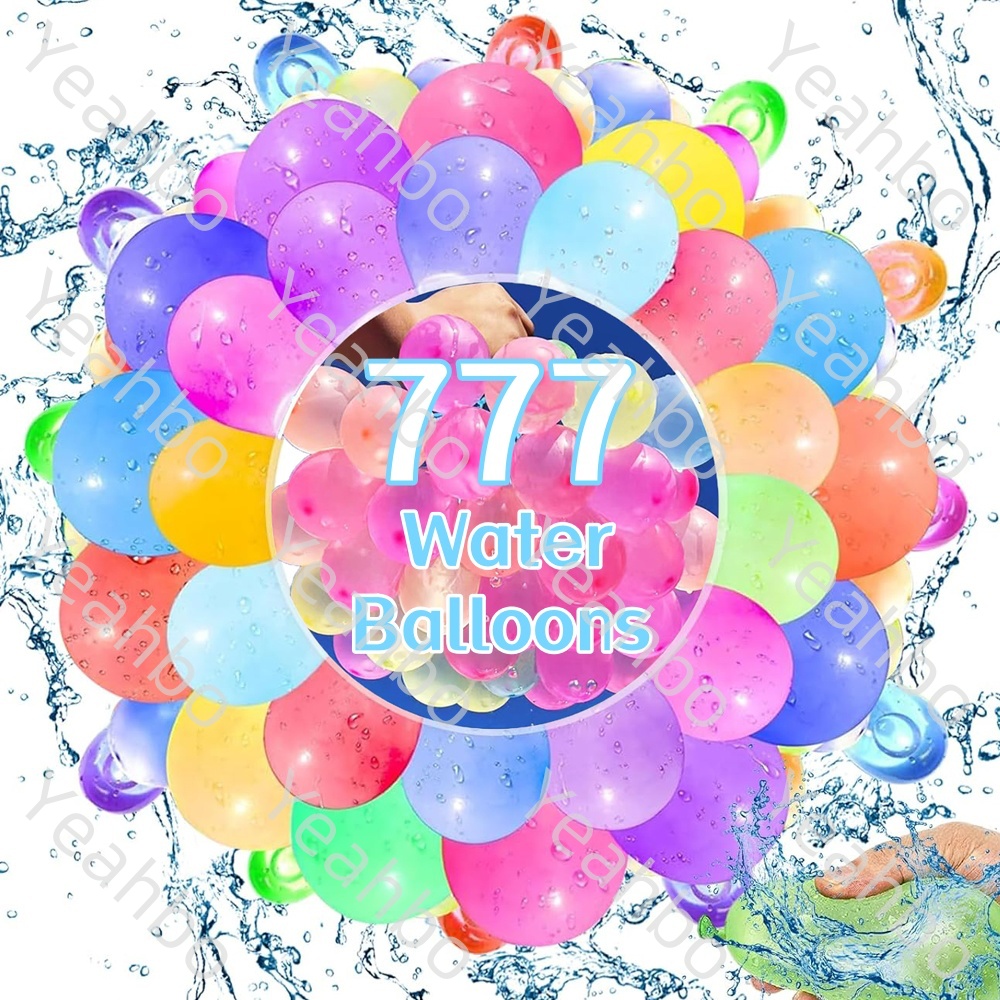 Kids Outdoor Water Toys - Water Balloons Self Sealing, Rapid-Fill Self-Sealing