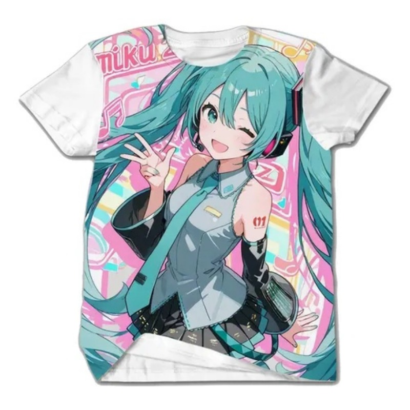 Tee Ball Set - 2026Summer Hatsune Miku Pink Neon T