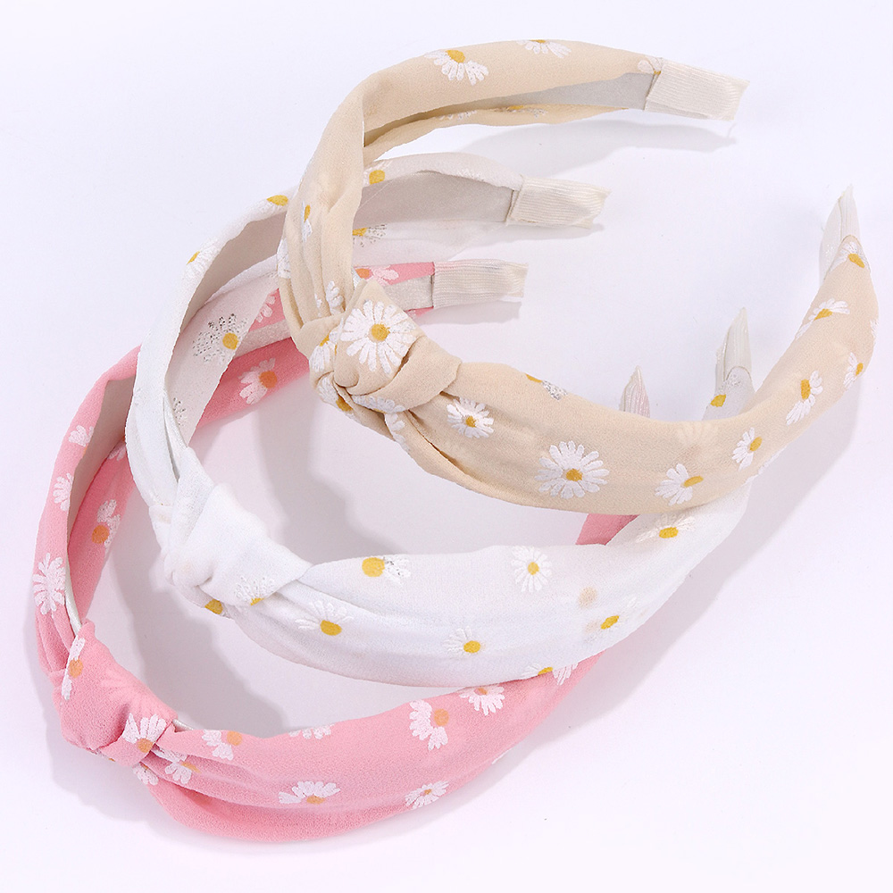 Kids Outdoor Gifts - 3pcs/set Daisy Pattern Headband for Girls