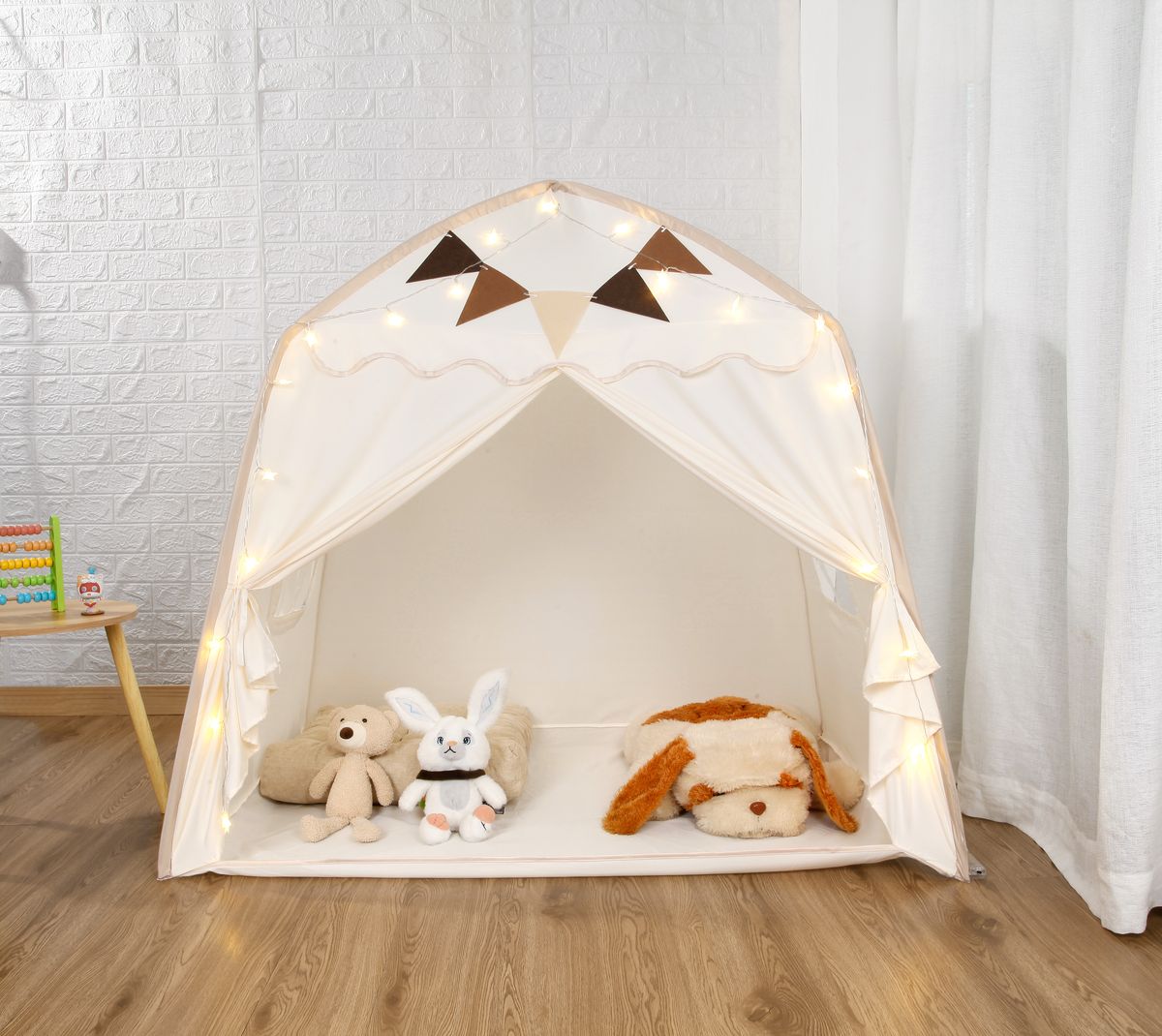Kids Outdoor Teepee - Kids Play Tent for Boys Girls