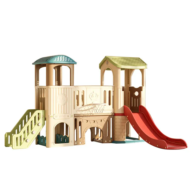 Hot Sale Children Play House O - Kids Outdoor Slide Set recension och pris