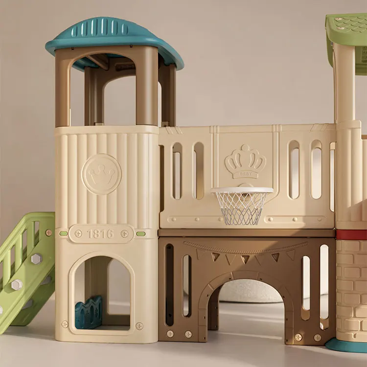 Hot Sale Children Play House O - Kids Outdoor Slide Set recension och pris