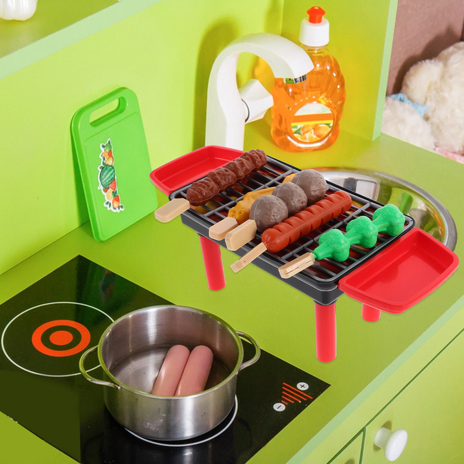 20Pcs Realistic Bbq Grill Play - Kids Outdoor Grill Set recension och pris