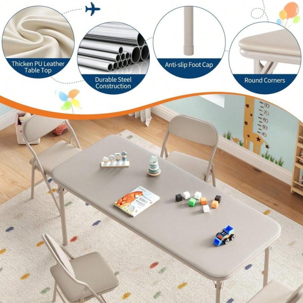 Kids Activity Table Set Foldin - Kids Outdoor Furniture recension och pris