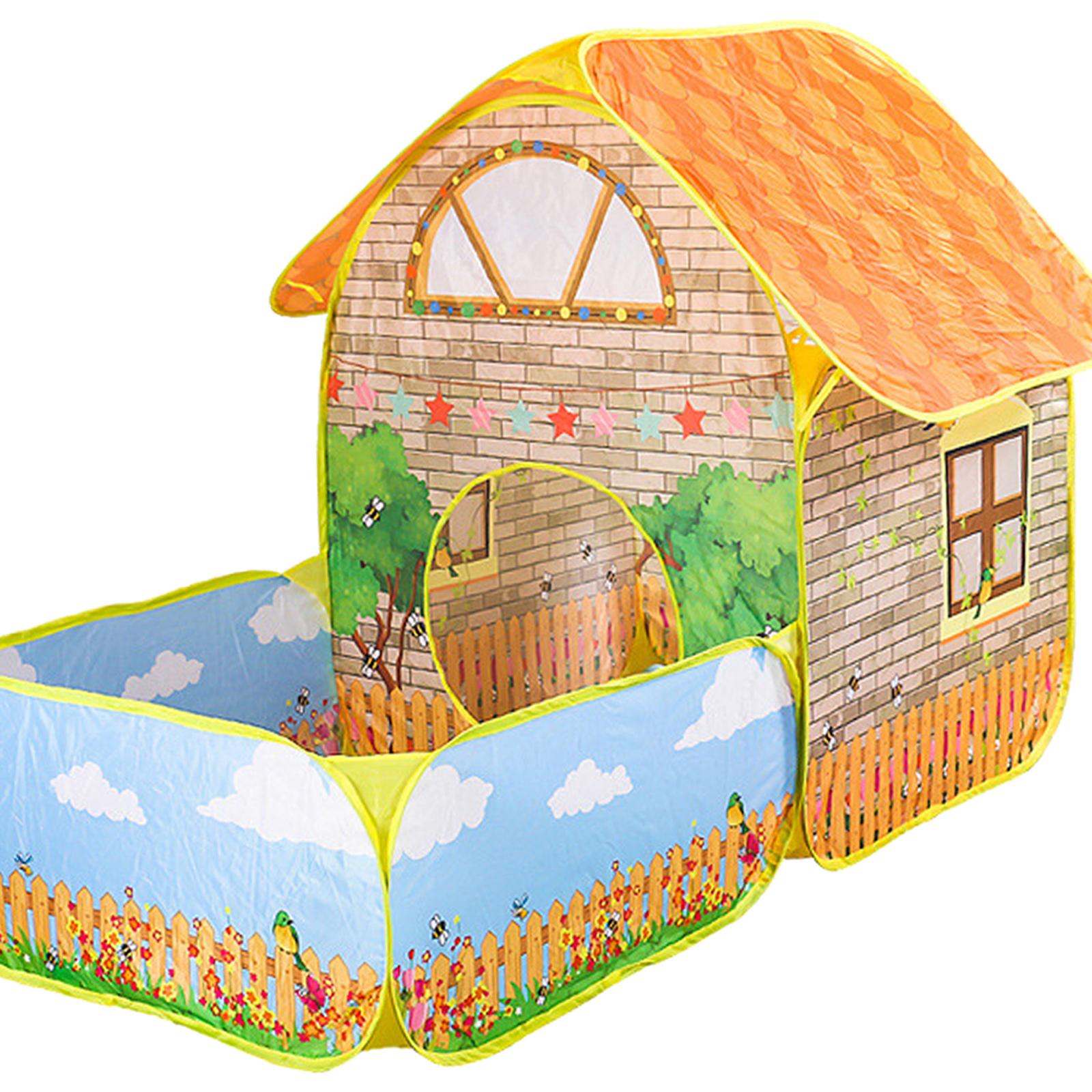 Foldable Play Tent Toys Kids P - Kids Outdoor Play Yard recension och pris