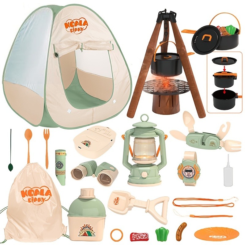 Kids Camping Set Toy Outdoor E - Kids Outdoor Teepee recension och pris