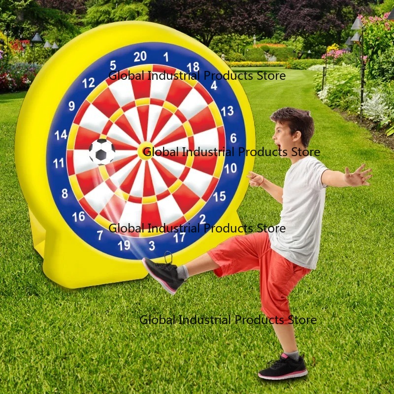 Inflatable Football Target Set - Kids Outdoor Play Ideas recension och pris