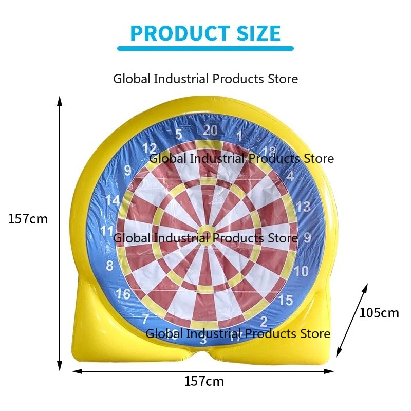 Inflatable Football Target Set - Kids Outdoor Play Ideas recension och pris