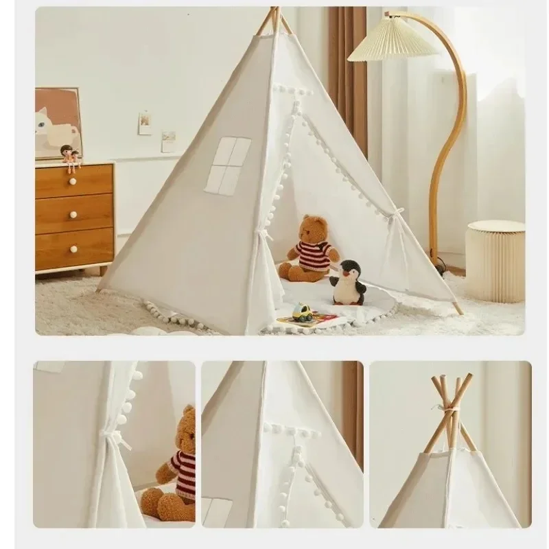 1.6M Kids Tent Play House Wigw - Kids Outdoor Play Yard recension och pris