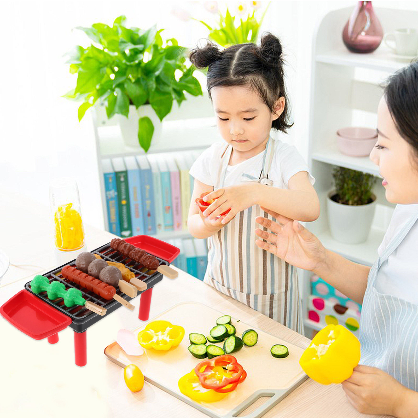 20Pcs Kids Bbq Grill Playset R - Kids Outdoor Grill Set recension och pris