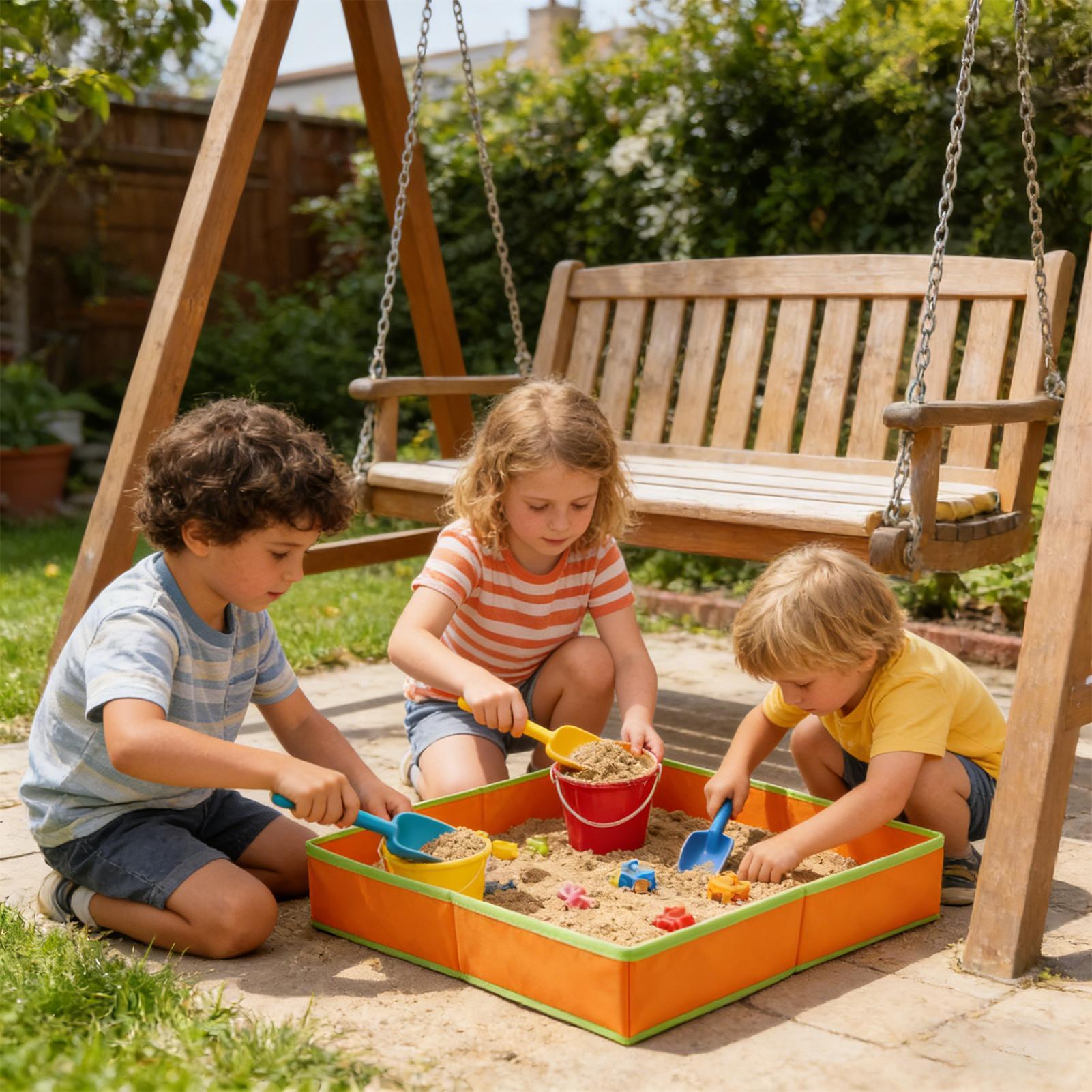 Sand Table for Kids Outdoor Se - Kids Outdoor Sensory Table recension och pris