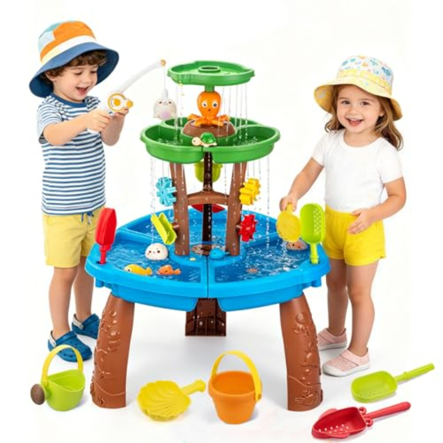 Outdoor water table toys for k - Kids Outdoor Sensory Table recension och pris