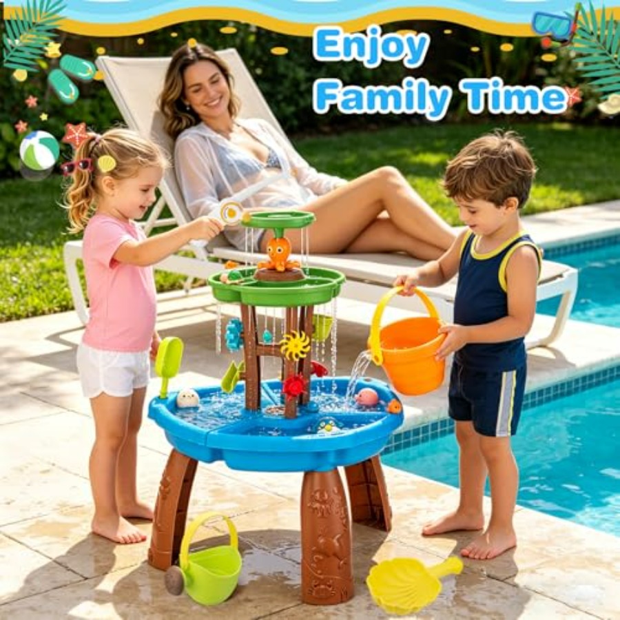 Outdoor water table toys for k - Kids Outdoor Sensory Table recension och pris