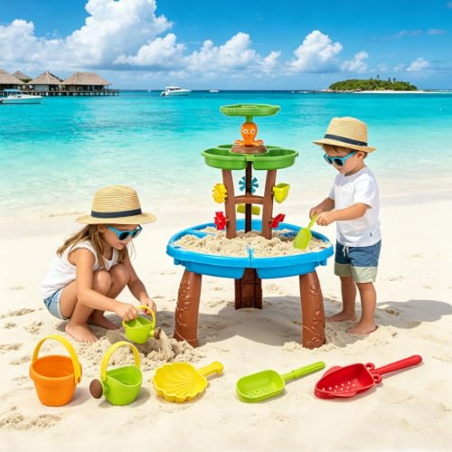 Outdoor water table toys for k - Kids Outdoor Sensory Table recension och pris
