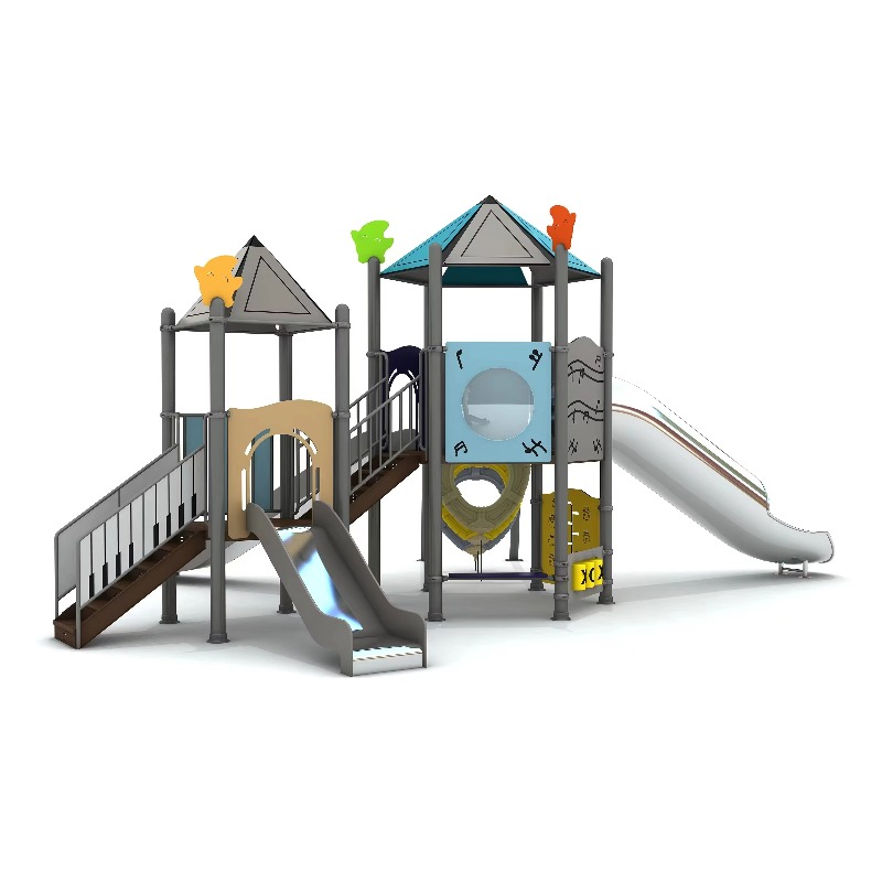 Wooden Outdoor Playground Set  - Kids Outdoor Slide Set recension och pris