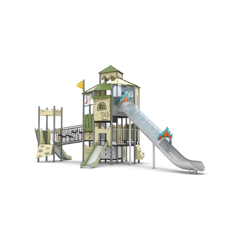 Wooden Outdoor Playground Set  - Kids Outdoor Slide Set recension och pris
