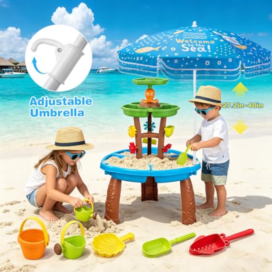 Outdoor water table for kids a - Kids Outdoor Sensory Table recension och pris