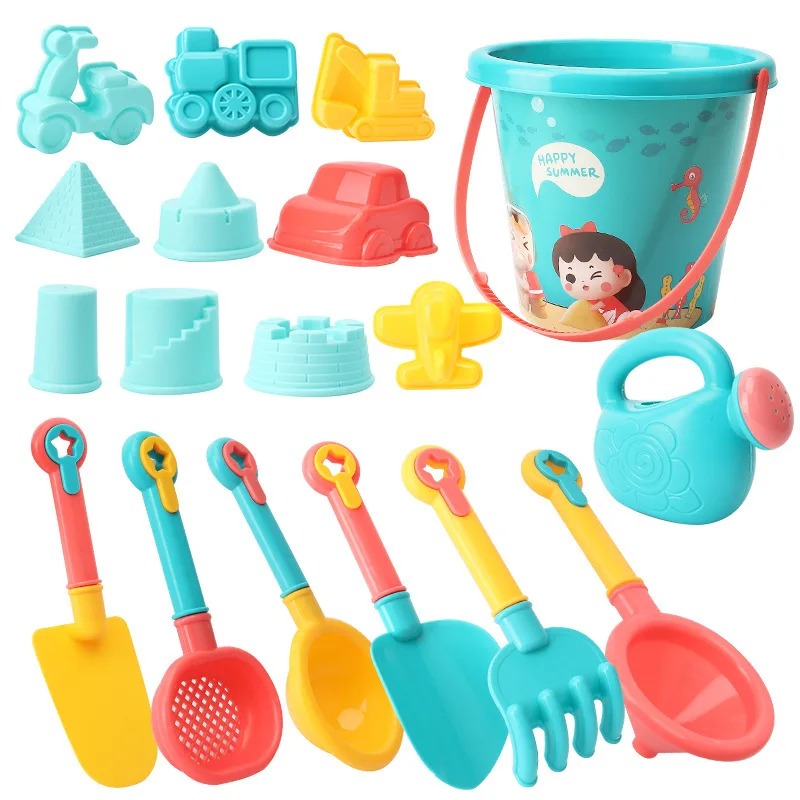 18PCS Beach Toy Set Bucket Sea - Kids Outdoor Water Toys recension och pris