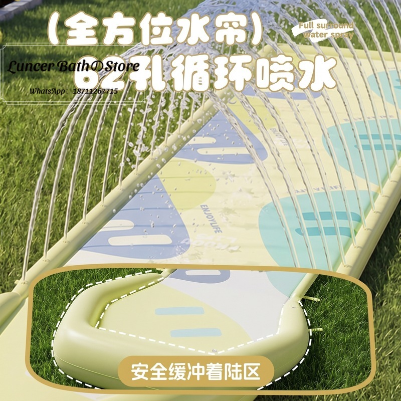 Cross-border PVC waterslide Ou - Outdoor Children'S Park recension och pris