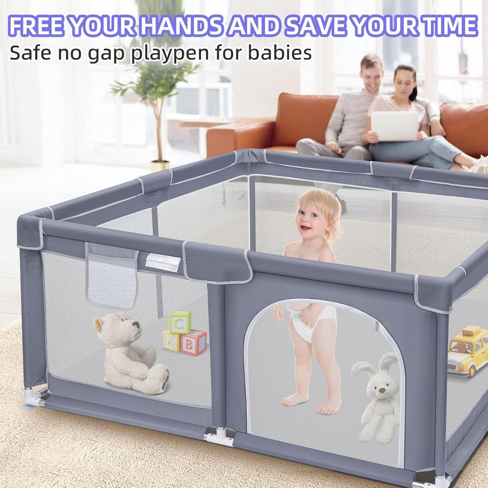 Baby Playpen, Extra Large Play - Outdoor Children'S Park recension och pris