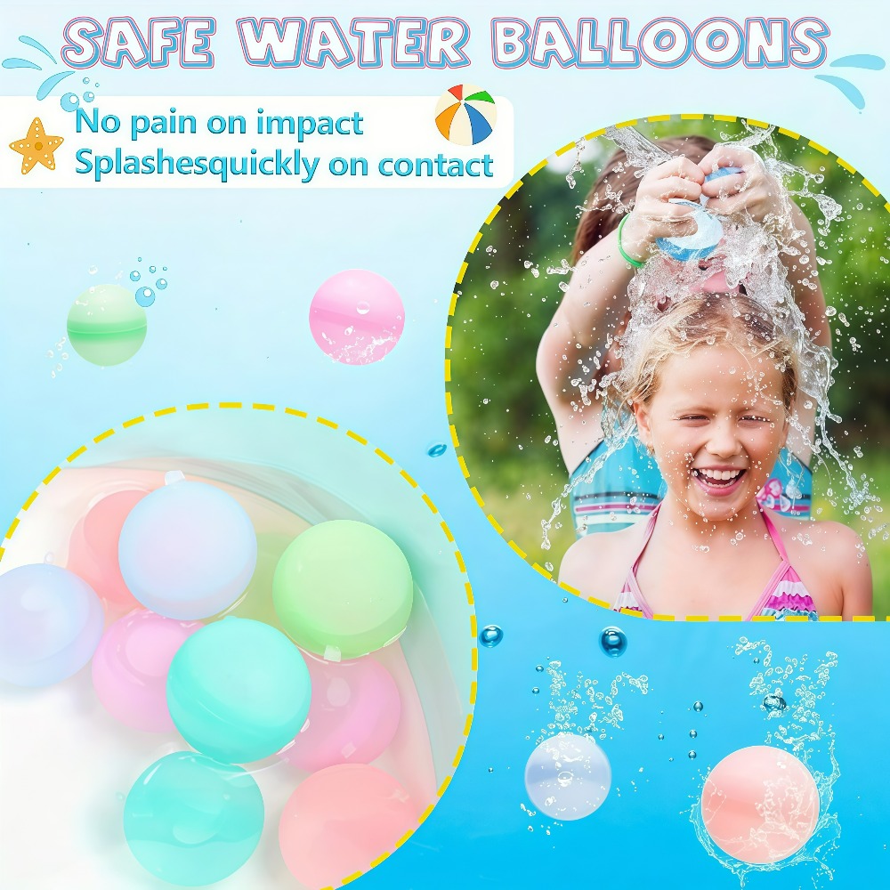12/20/24/40Pcs Reusable Water  - Kids Outdoor Water Toys recension och pris