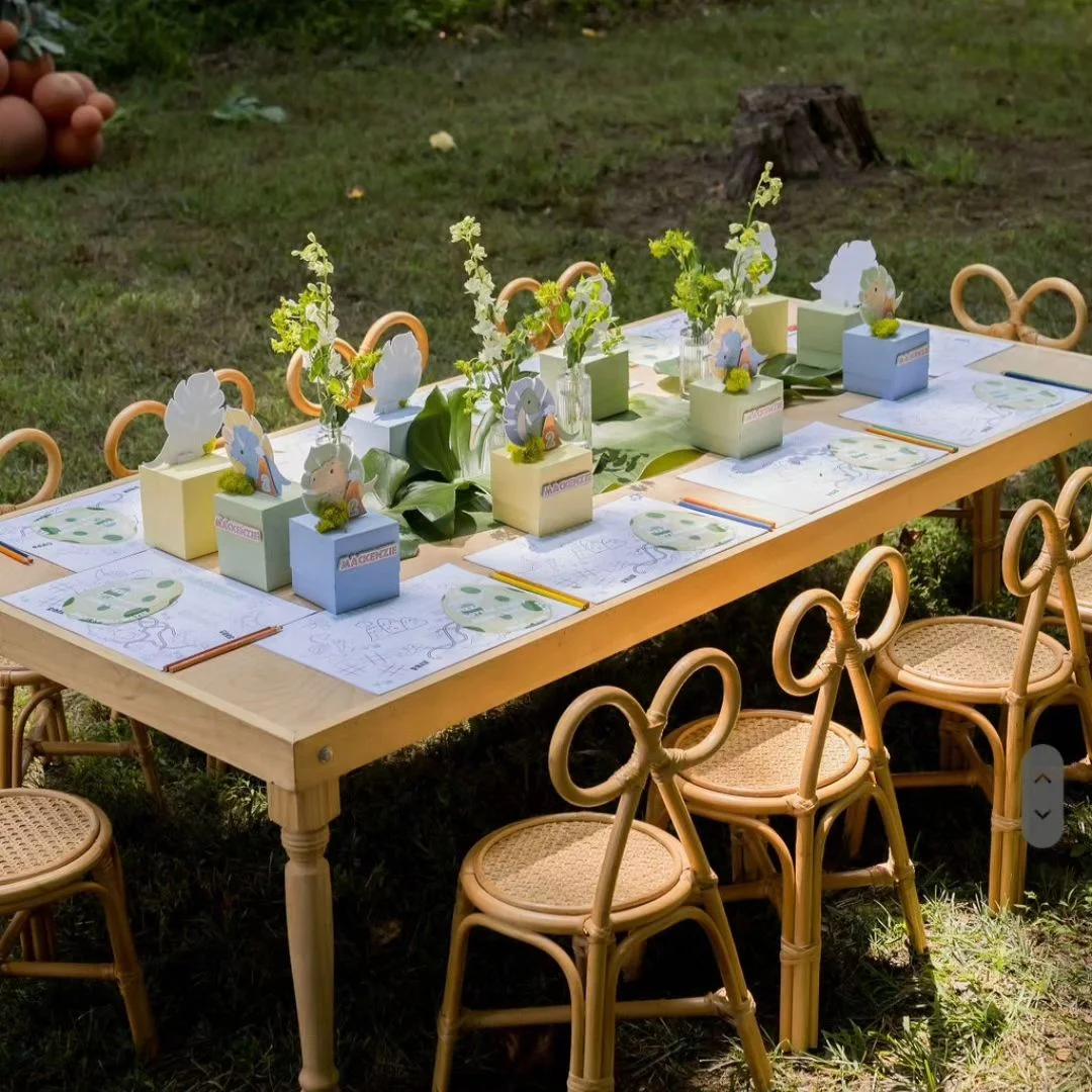 For Commercial Outdoor Rattan  - Kids Outdoor Dining Table recension och pris