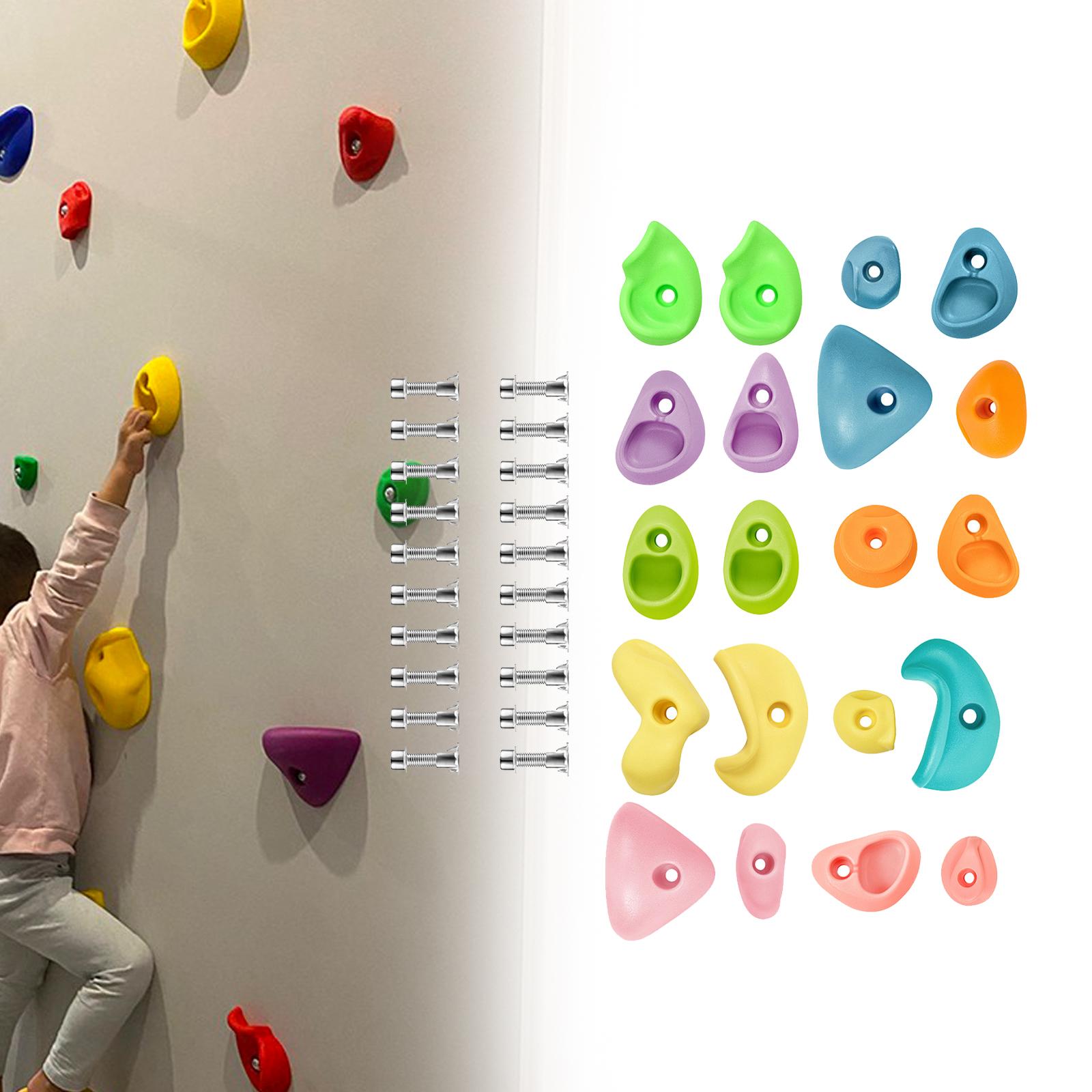 Rock Climbing Holds Anti Slip  - Kids Outdoor Climbing Wall recension och pris