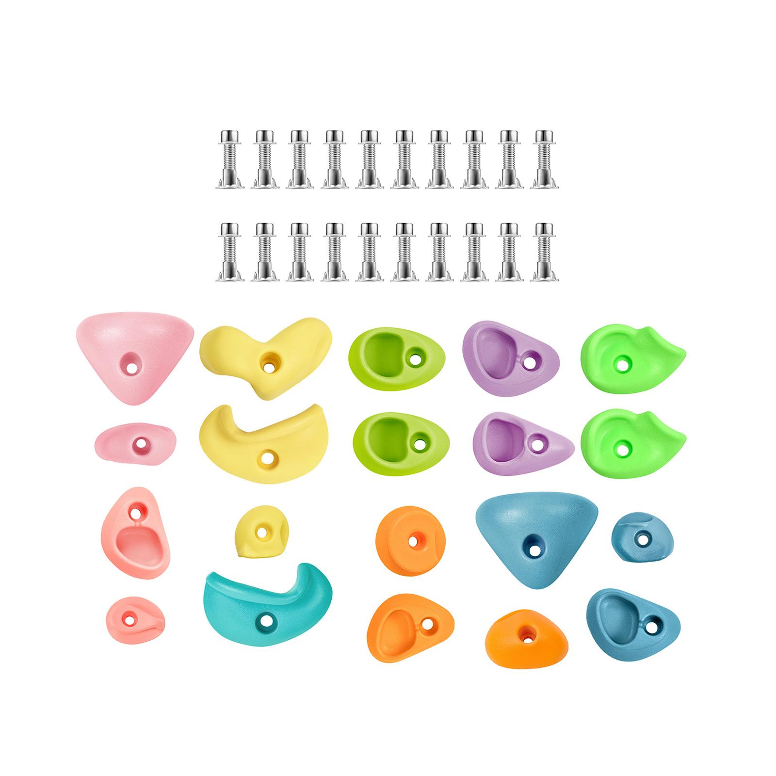 Rock Climbing Holds Anti Slip  - Kids Outdoor Climbing Wall recension och pris