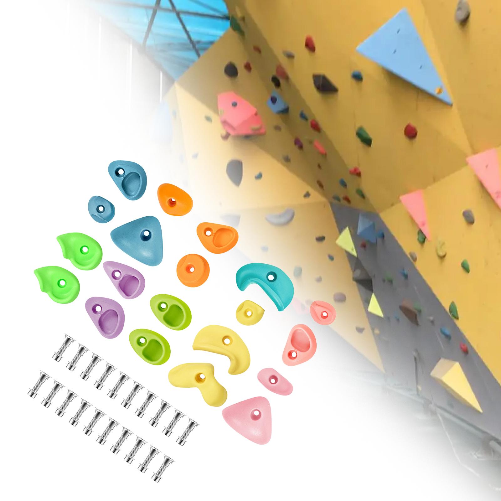Rock Climbing Holds Anti Slip  - Kids Outdoor Climbing Wall recension och pris