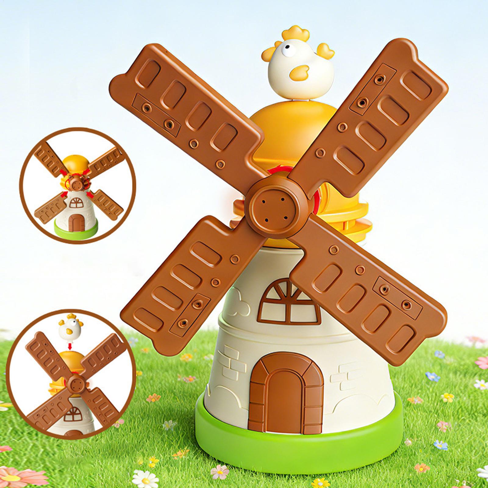 Kids Windmill Sprinkler Rotati - Kids Outdoor Play Yard recension och pris