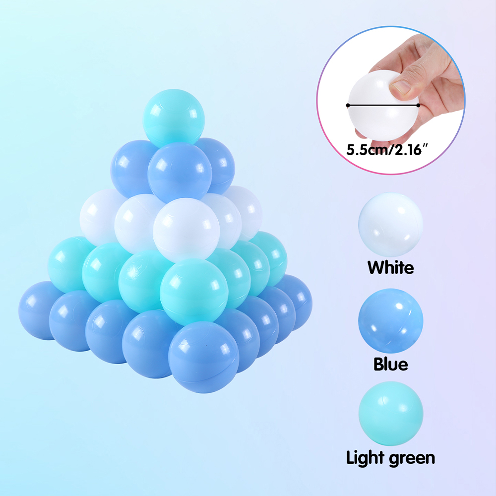 100Pcs Colors Plastic Balls Wa - Kids Outdoor Play Yard recension och pris