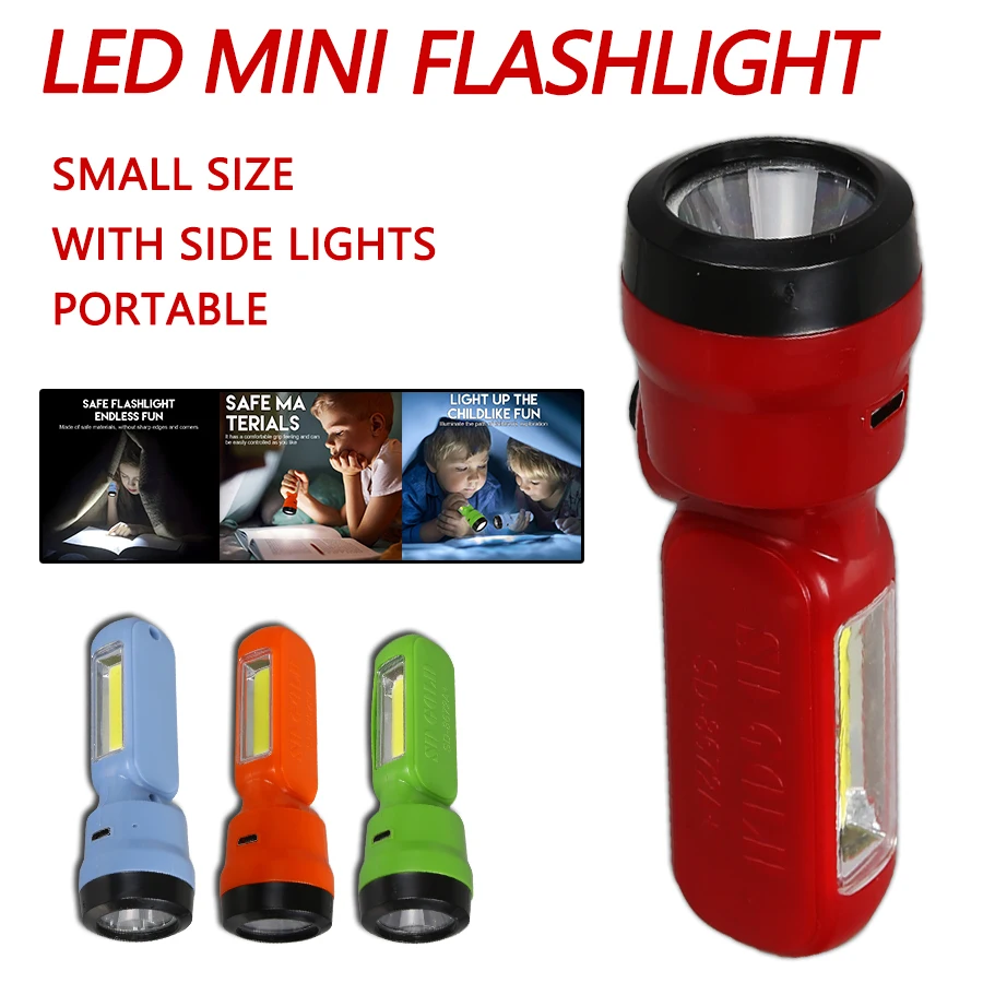 Mini COB+XPE Children Flashlig - Kids Outdoor Gifts recension och pris