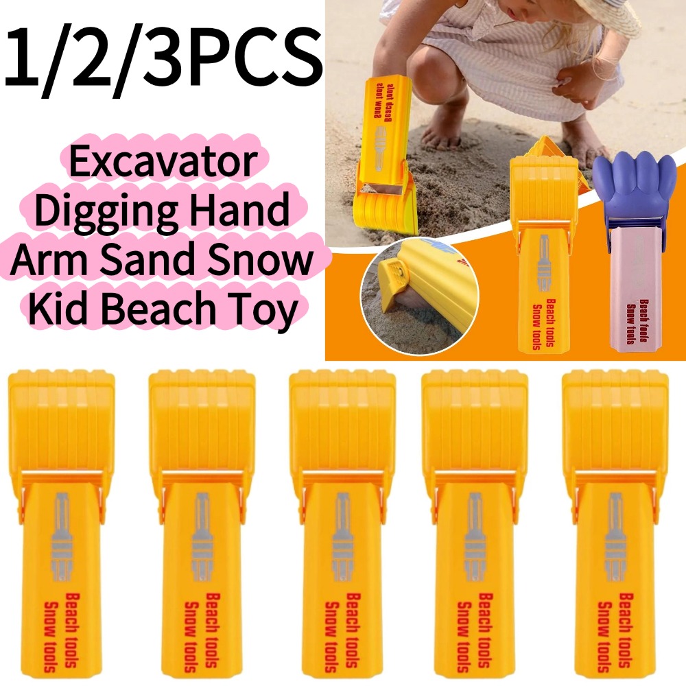 1/3PCS Excavator Digging Hand  - Kids Outdoor Water Toys recension och pris