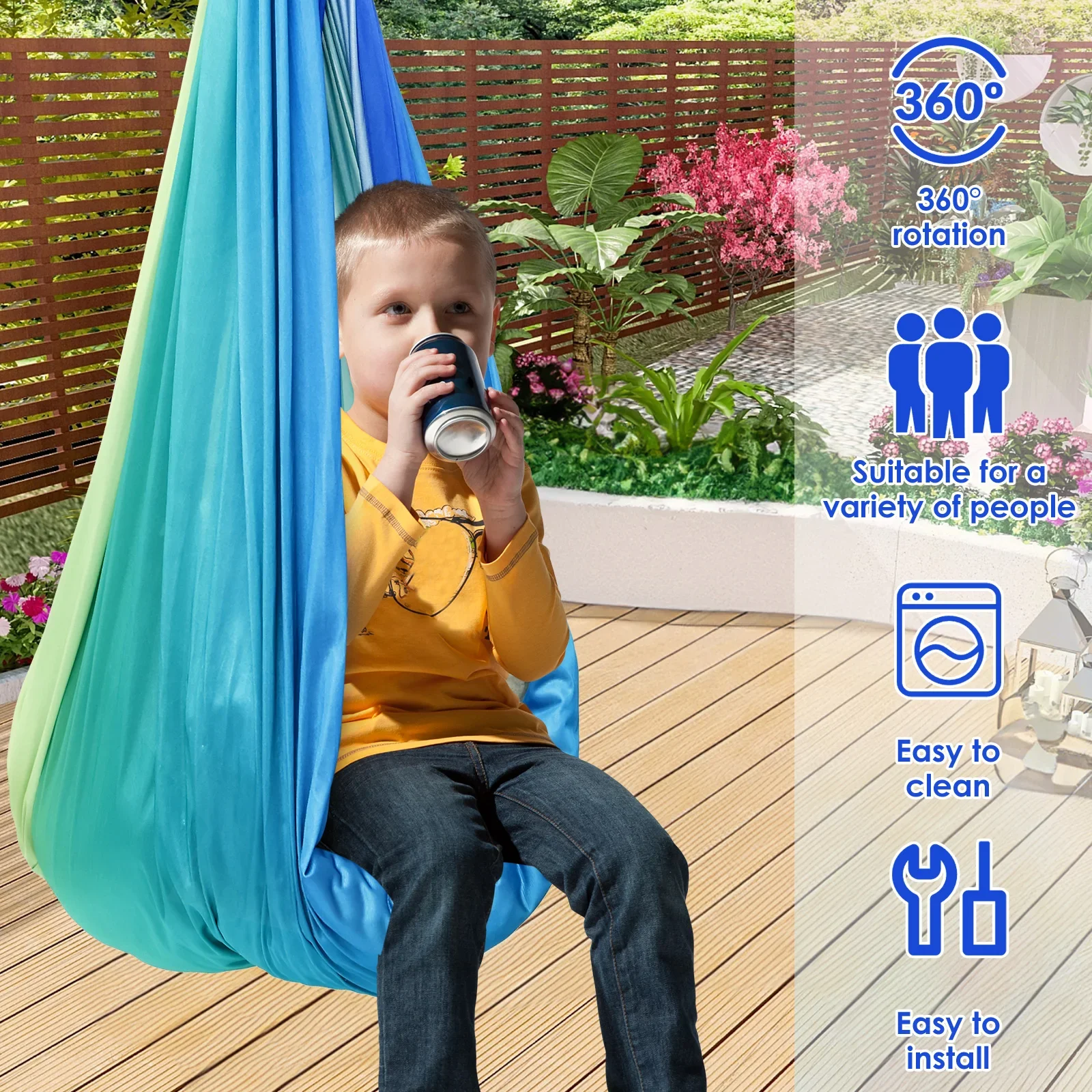 Sensory Swing Comfortable Kids - Kids Outdoor Furniture recension och pris