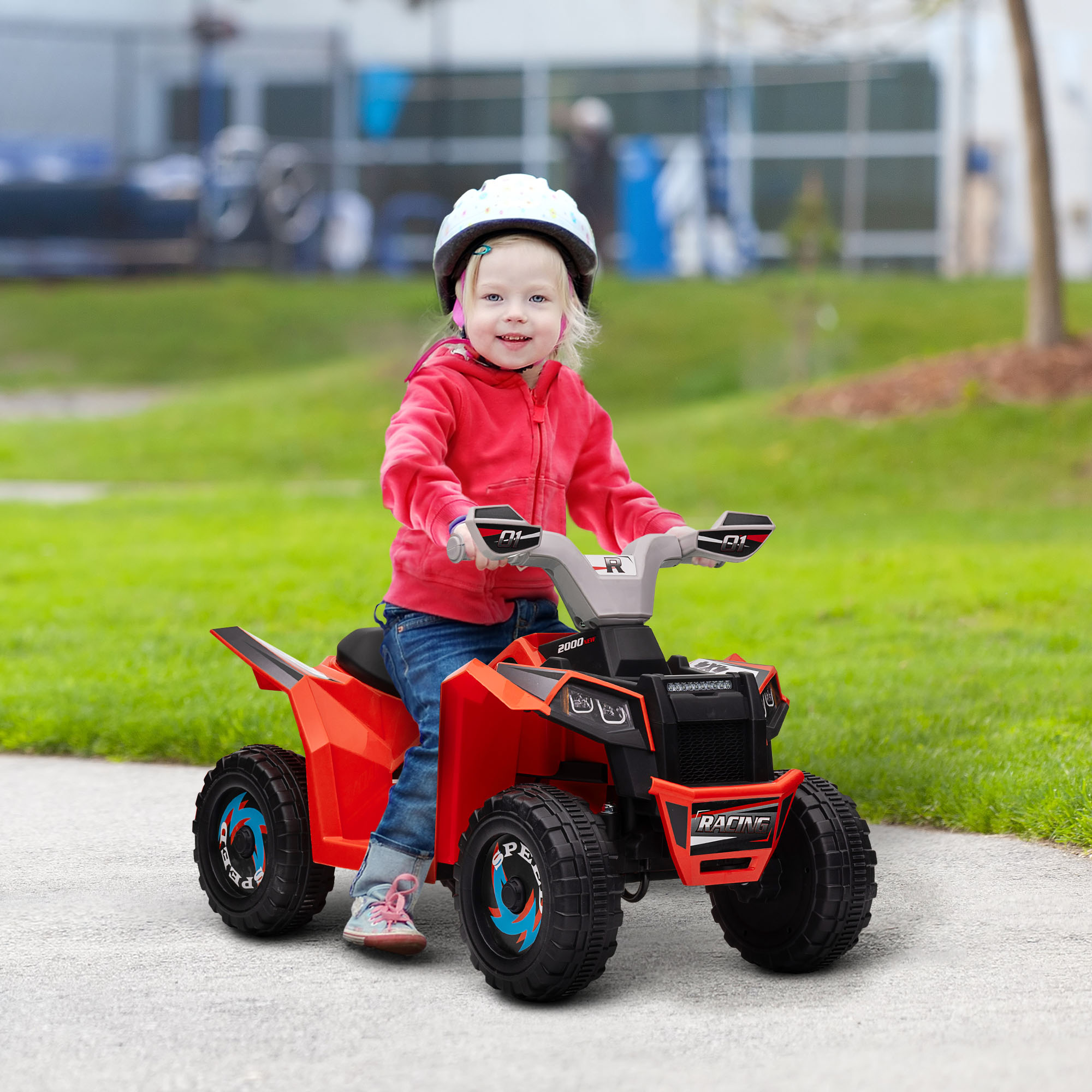 Car 6V with Kids Durable Desig - Kids Outdoor Electric Car recension och pris