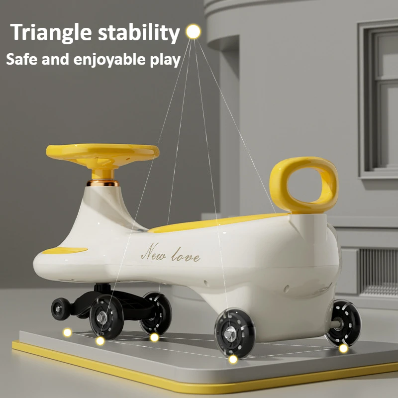 Cute Kids Swing Wiggle Car Ant - Kids Outdoor Slide Set recension och pris
