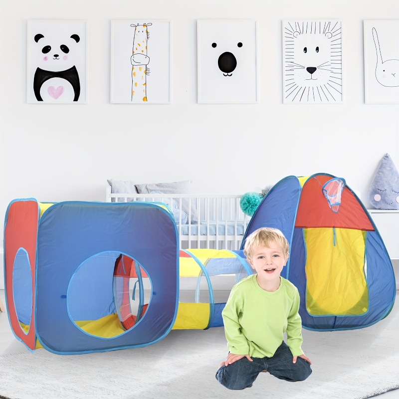 Kids Play Tent 3in1 with Tunne - Kids Outdoor Play Ideas recension och pris