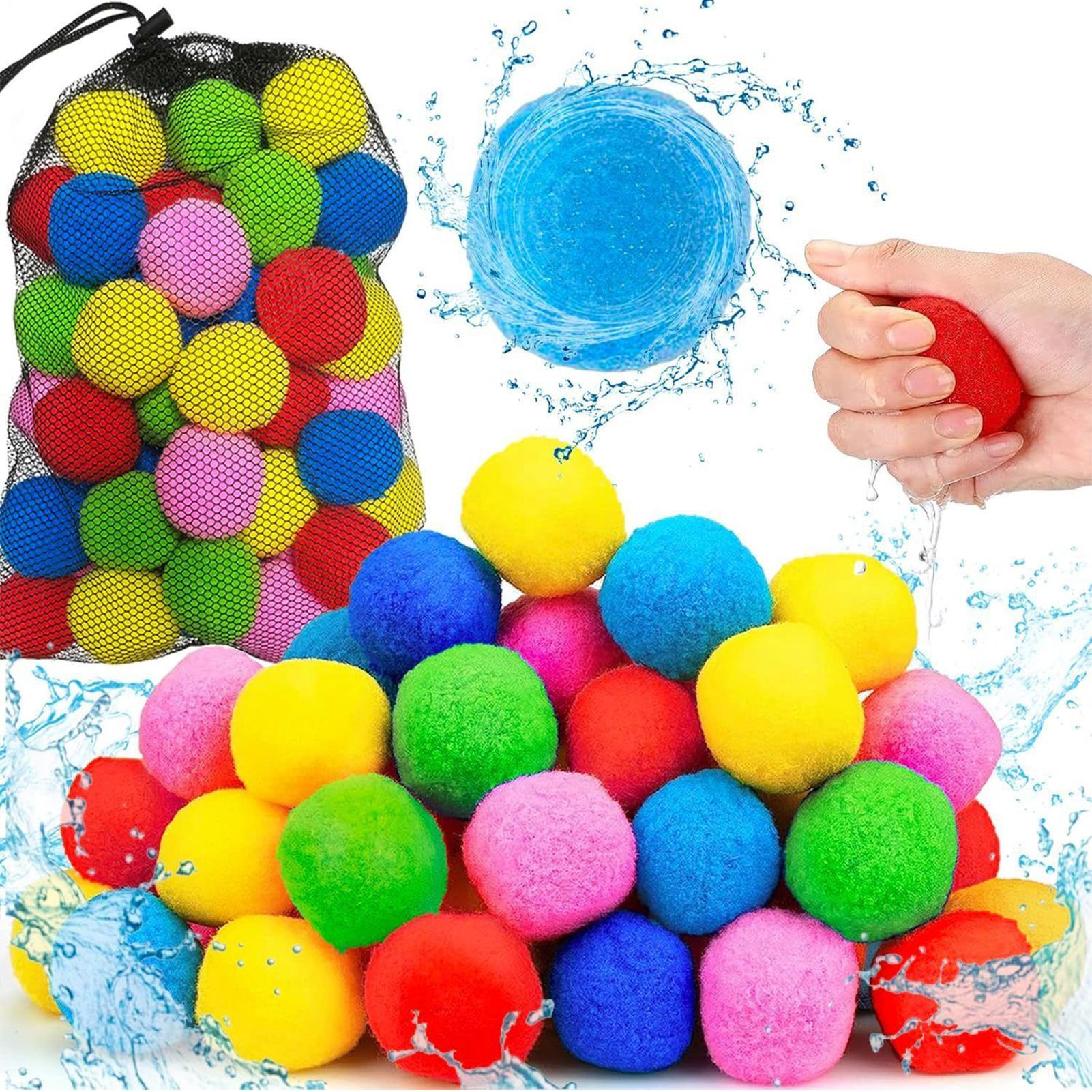 60pcs/set Reusable Water Balls - Kids Outdoor Water Toys recension och pris