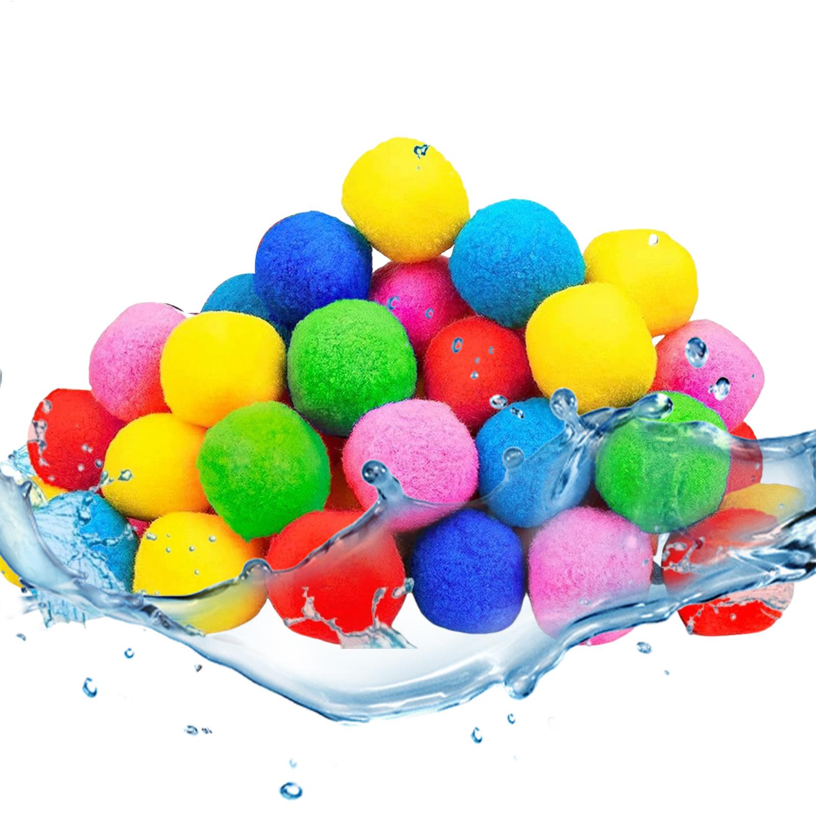 60pcs/set Reusable Water Balls - Kids Outdoor Water Toys recension och pris