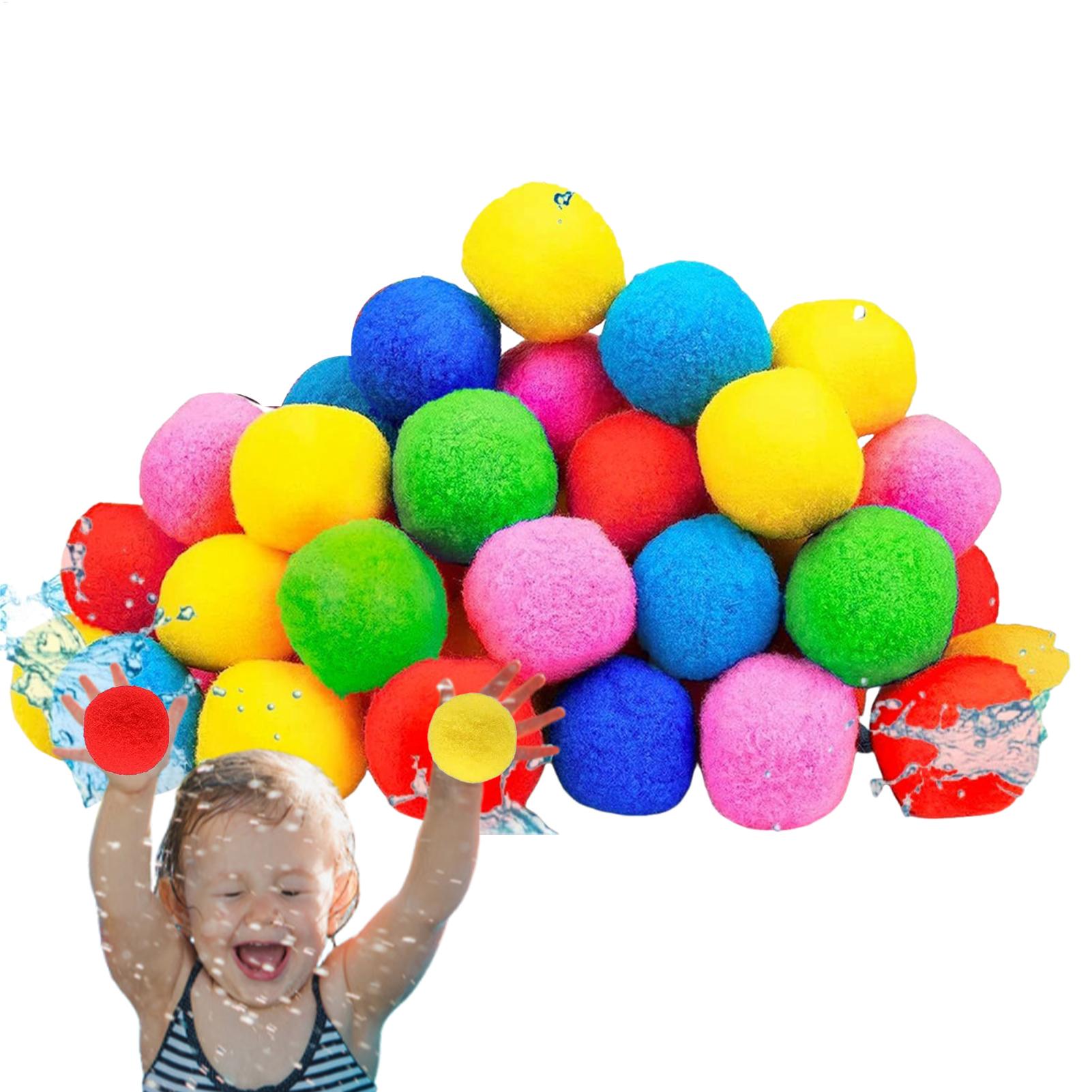 60pcs/set Reusable Water Balls - Kids Outdoor Water Toys recension och pris