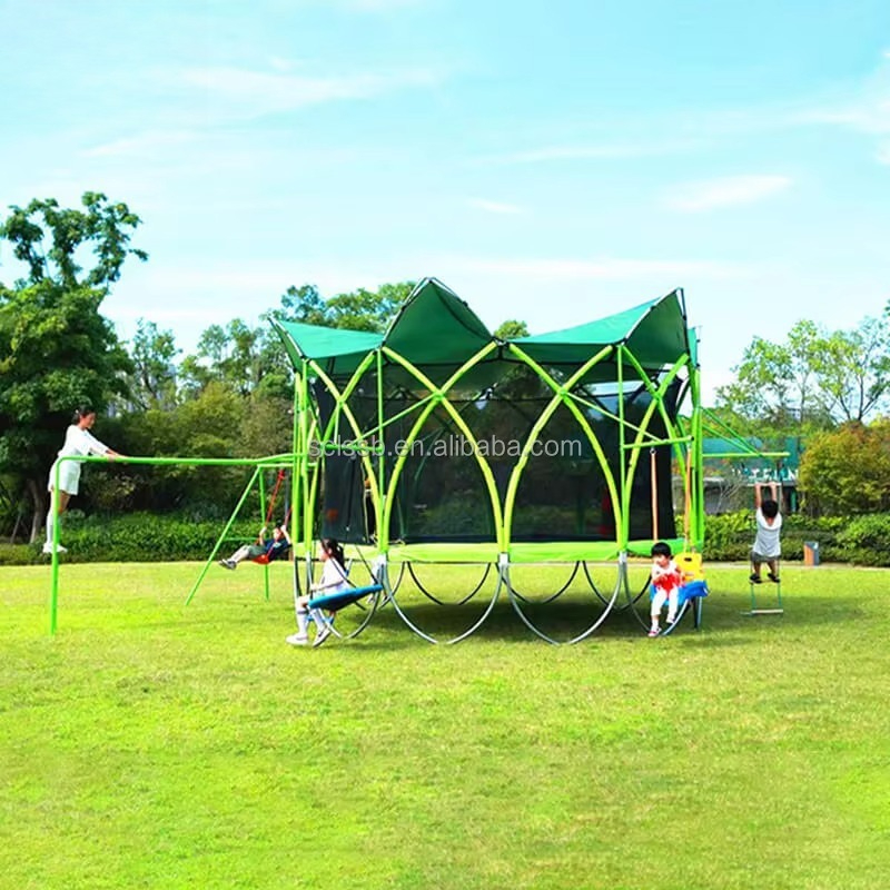 12ft Gymnastic Outdoor Trampol - Outdoor Children'S Park recension och pris