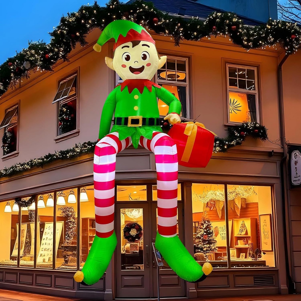 8FT Christmas Inflatables Sitt - Kids Outdoor Gifts recension och pris