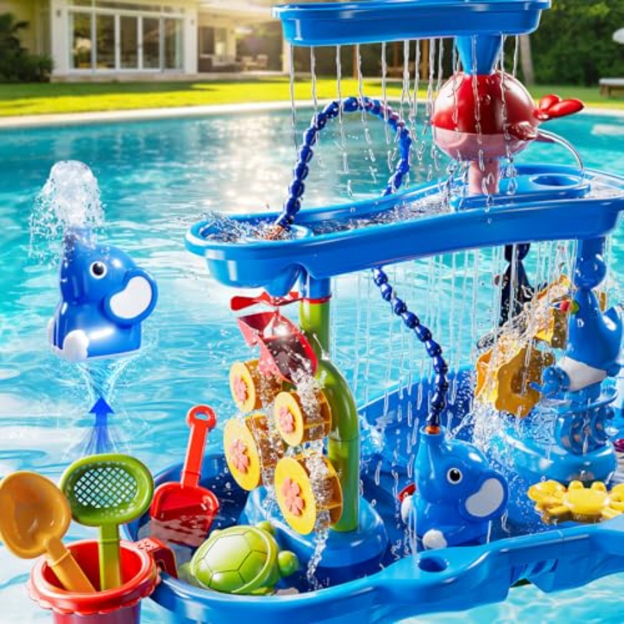 Outdoor water table for kids a - Kids Outdoor Sensory Table recension och pris