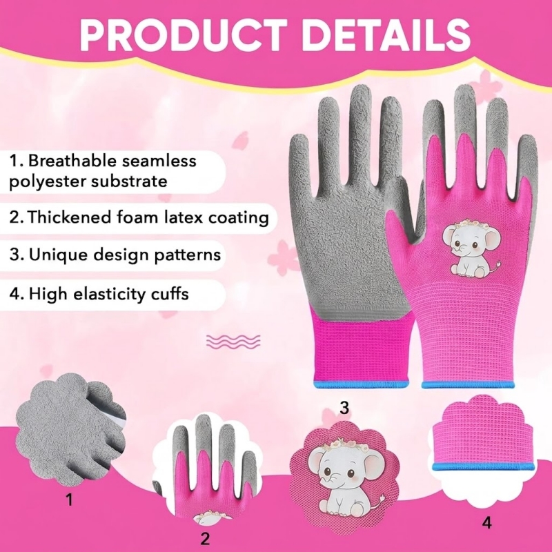 Kids Gardening Work Gloves Tod - Kids Outdoor Play Yard recension och pris