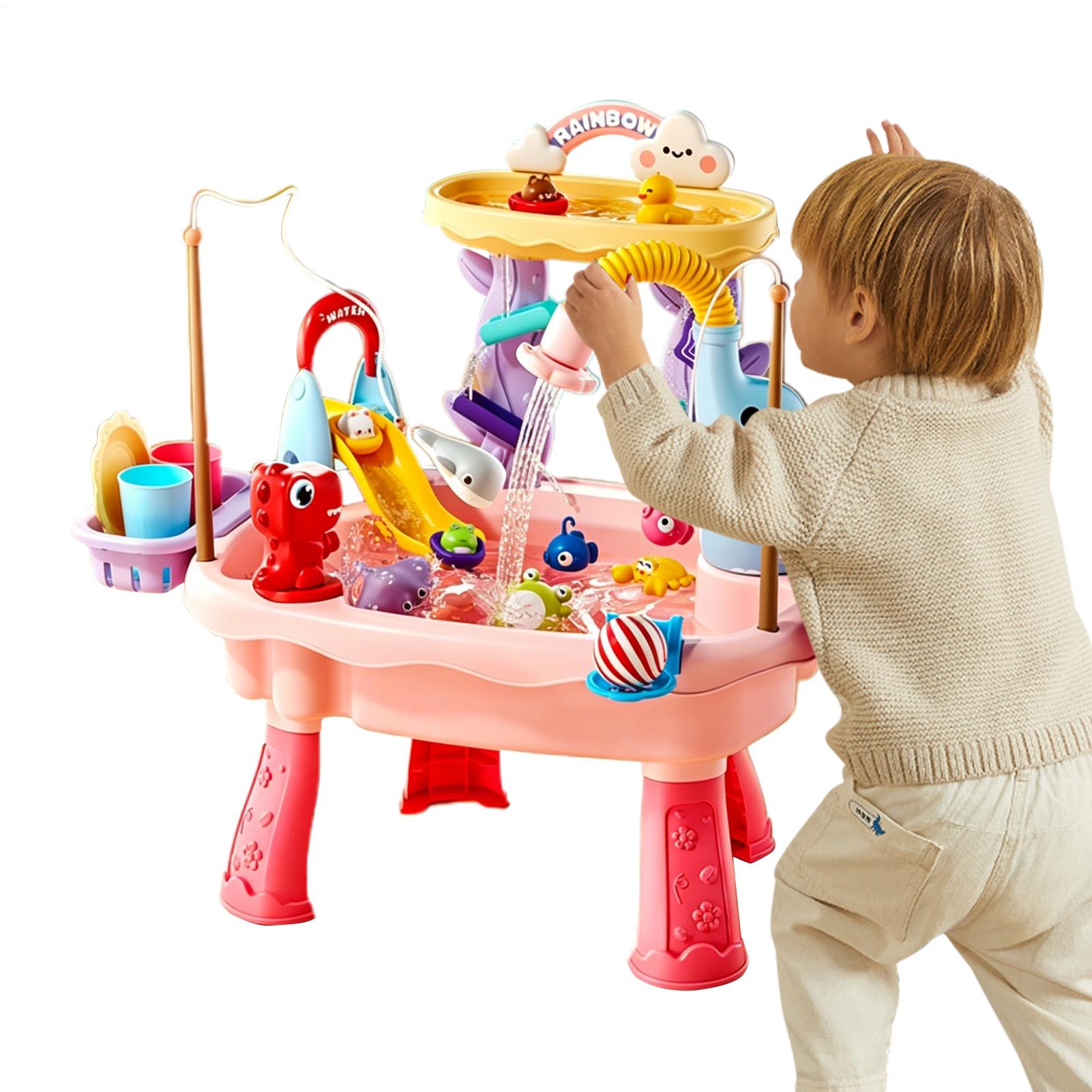 Water Activity Table for Kids, - Kids Outdoor Sensory Table recension och pris