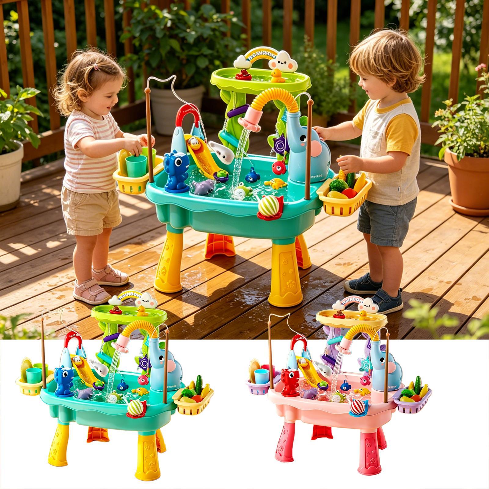Water Activity Table for Kids, - Kids Outdoor Sensory Table recension och pris