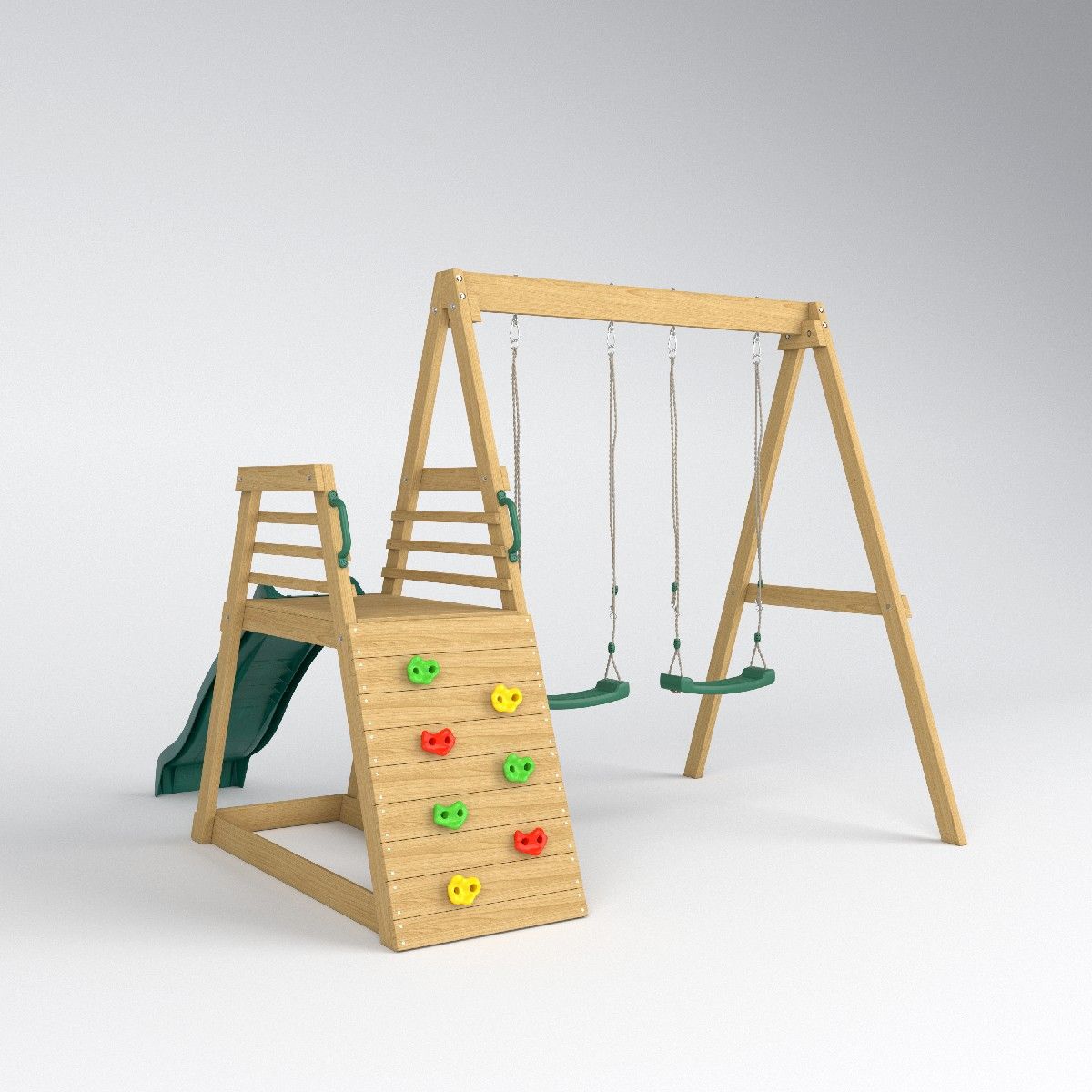 2026 Jungle Gym Slide Swing Ga - Kids Outdoor Slide Set recension och pris