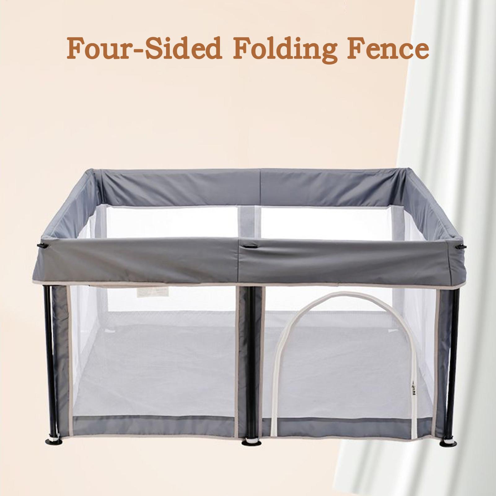 Portable Baby Playpen Indoor O - Kids Outdoor Play Yard recension och pris