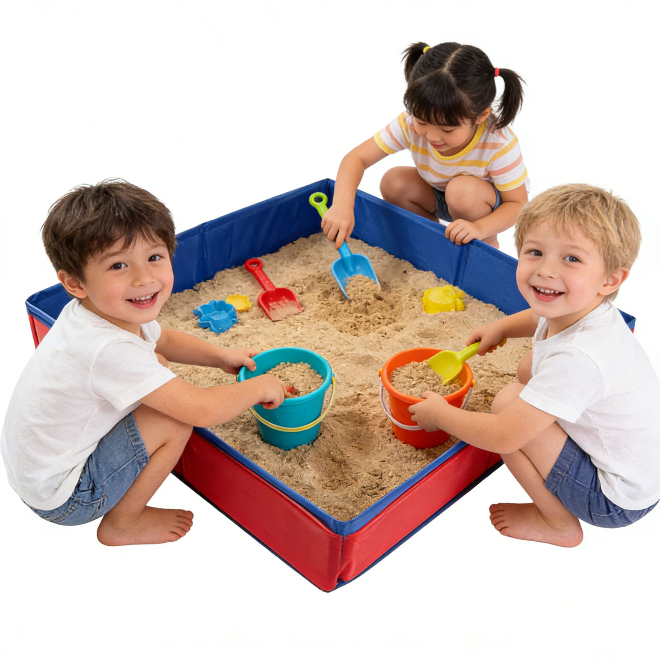 Kids Sand Table for Children B - Kids Outdoor Sensory Table recension och pris