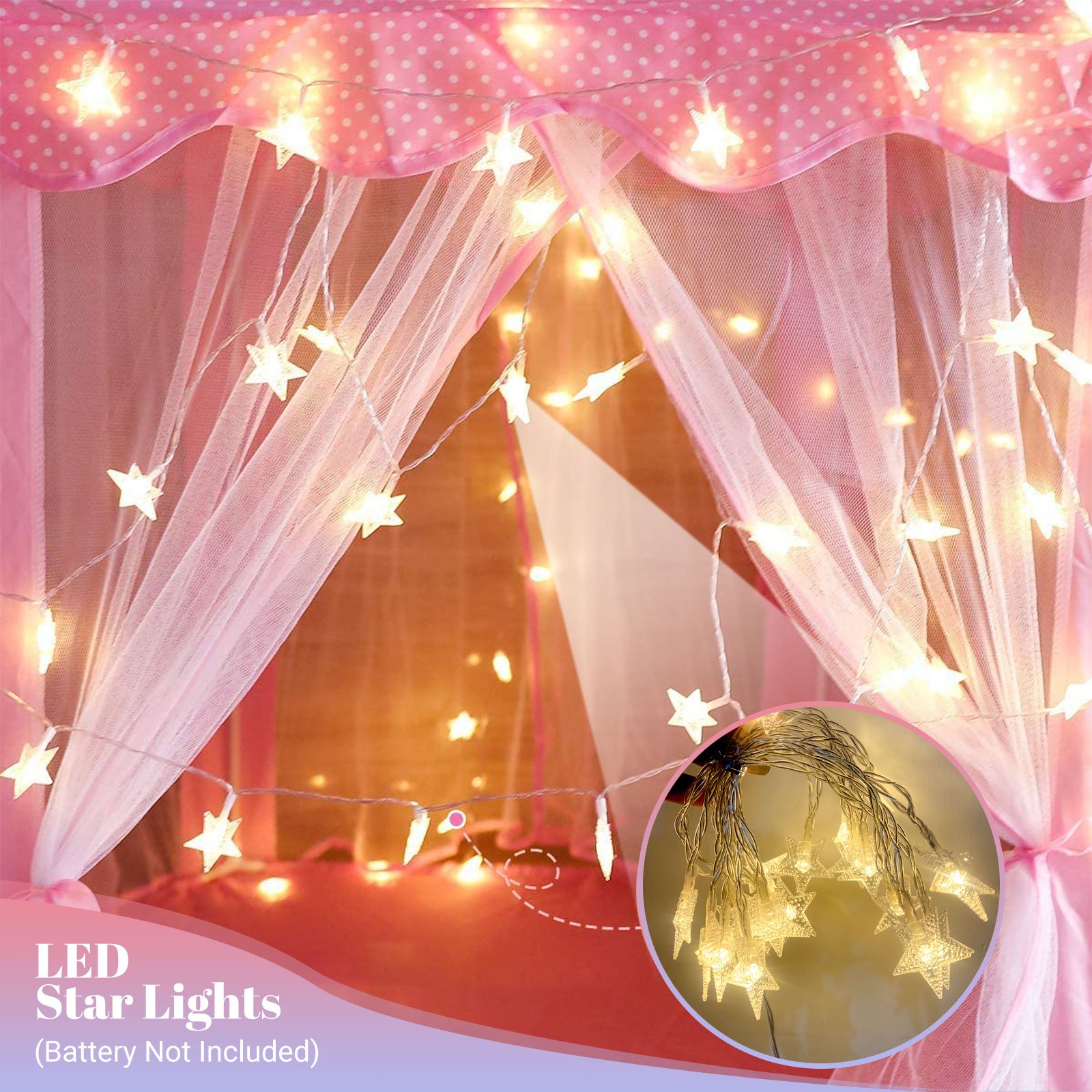 Kids Princess Play Tent Pink H - Kids Outdoor Play Yard recension och pris